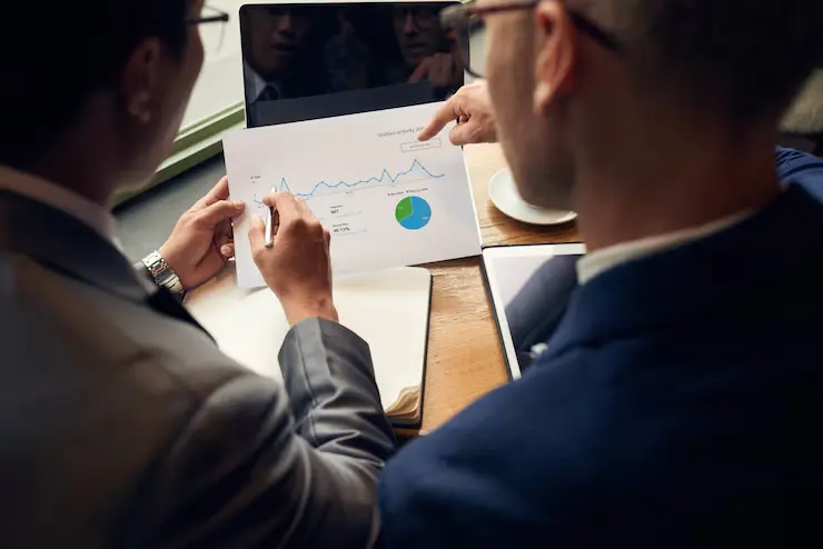 Analysing PPC campaign performance charts